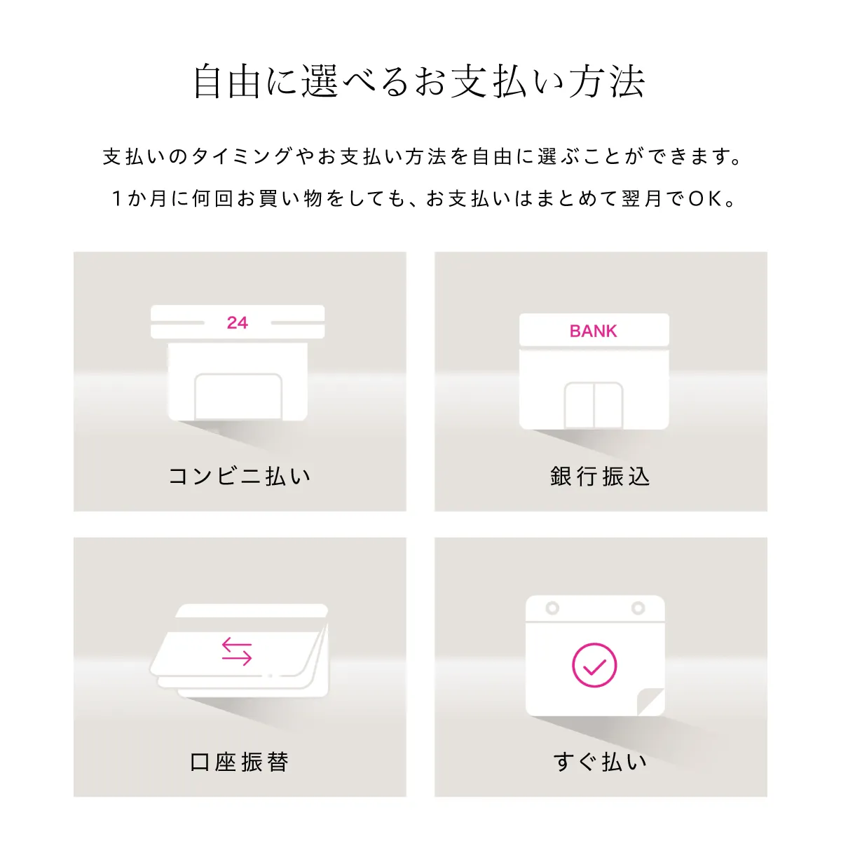 ペイディの支払い方法